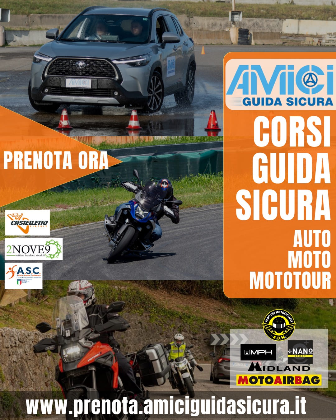 PRENOTA ORA amici guida sicura OK
